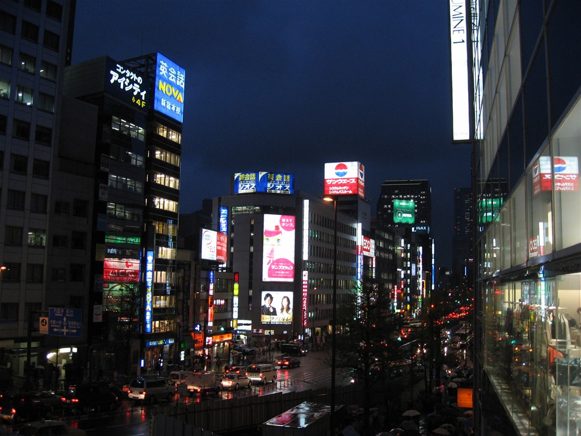 Shinjuku at dusk (3)